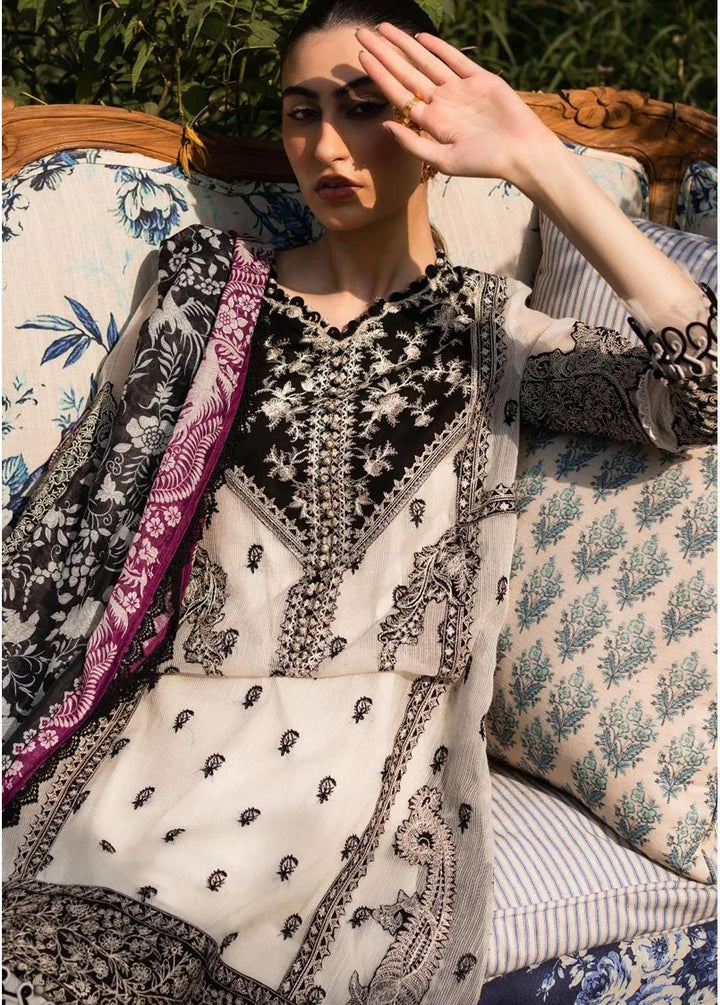 Muzlin By Sana Safinaz Embroidered Woven Suits Unstitched 3 Piece SS23MZ 3B - Summer Collection