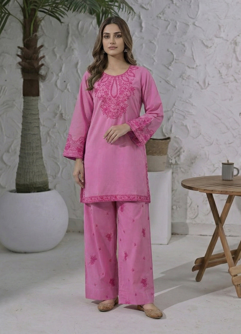 Gulbahar by Ishq e Rang RTW Embroidered Lawn 2 Piece Suit Rose Charm Festive Collection