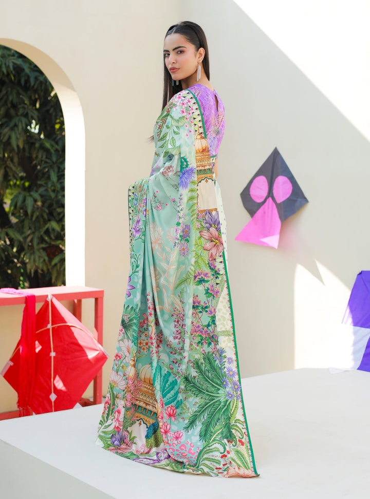 Printnation by Anayra Amal RTW Printed Poly Raw Silk 3 Piece The Print Room - Casual Collection