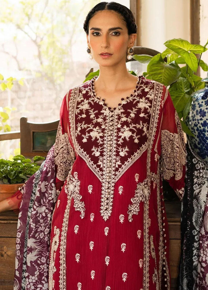 Muzlin By Sana Safinaz Embroidered Woven Suits Unstitched 3 Piece SS23MZ 3A - Summer Collection