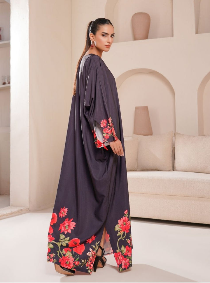 Irtiqa by Anayra Amal RTW Printed Raw Silk 1 Piece Suit Crimson Festive Collection