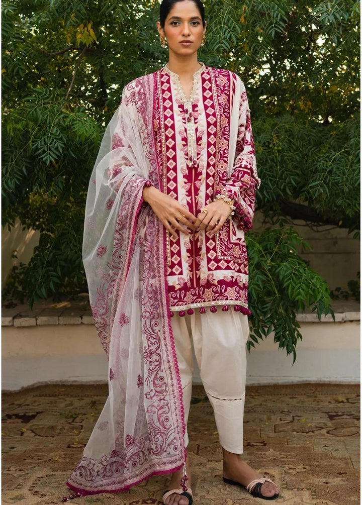 Muzlin By Sana Safinaz Embroidered Lawn Suits Unstitched 3 Piece SS23MZ 2A - Summer Collection