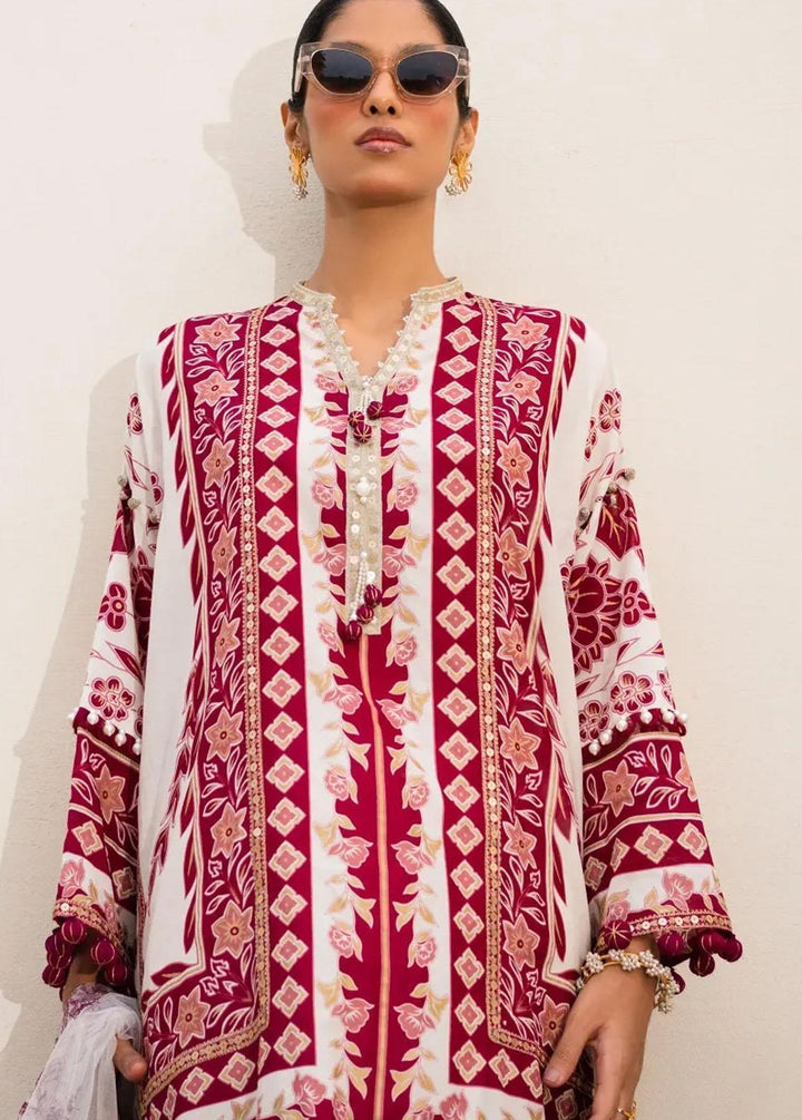 Muzlin By Sana Safinaz Embroidered Lawn Suits Unstitched 3 Piece SS23MZ 2A - Summer Collection