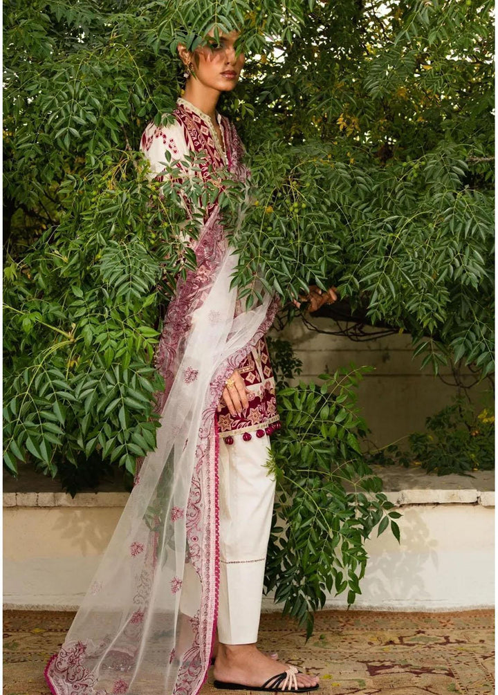 Muzlin By Sana Safinaz Embroidered Lawn Suits Unstitched 3 Piece SS23MZ 2A - Summer Collection