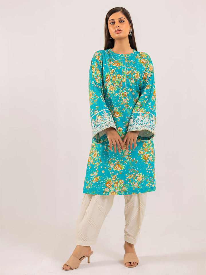 Salitex Women Printed Cambric 1 Piece Shirt WRTKBA24AL89 - Winter Collection