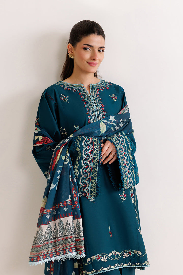 Mistfall by Panache Apparel RTW Embroidered Cotton 3 Piece Suit lunea Eid Collection
