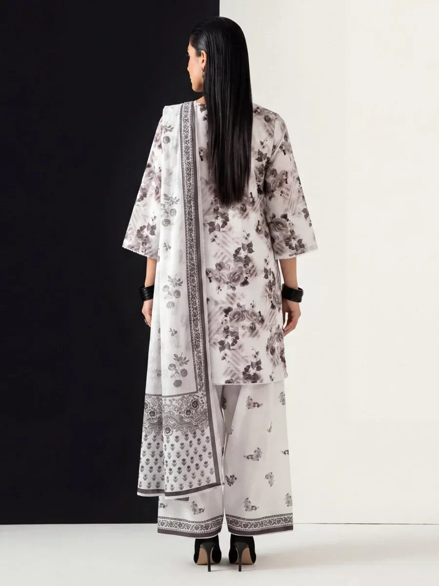 Salitex Unstitched Printed Lawn Silk 3 Piece Suit SUNS7ASI419 Casual Collection