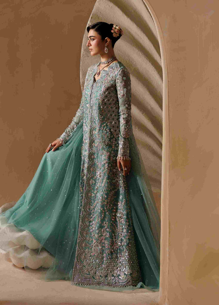 Sardinia Brides Unstitched Hand work Organza 3 Piece Suit SR26UB Juliet 1801 - Wedding Collection
