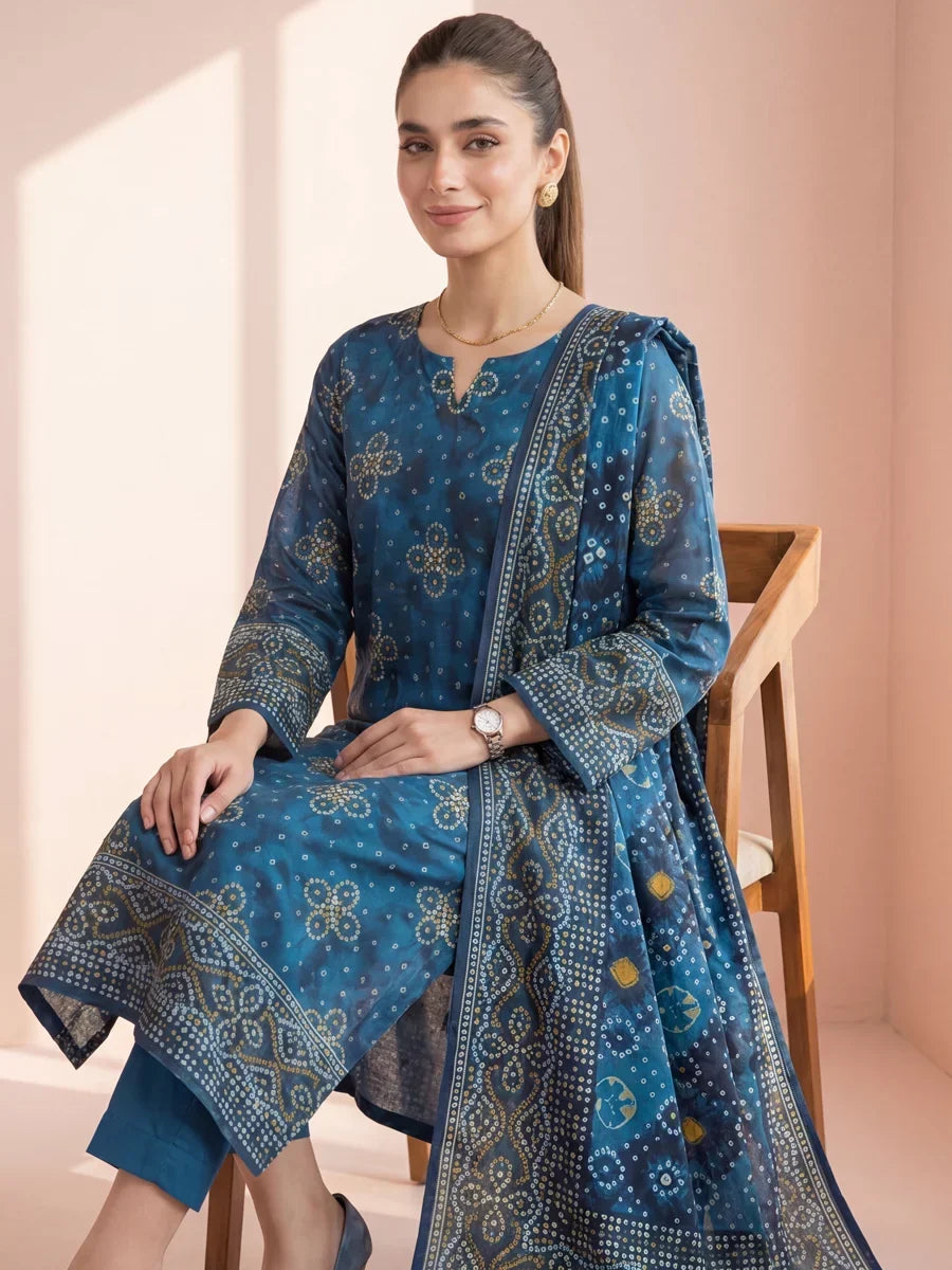 Salitex Women Unstitched Printed Lawn 3 Piece Suit SSW6U3P433 Casual Collection