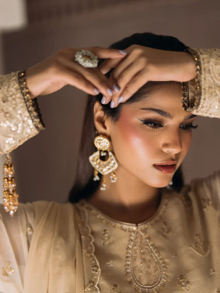 Salitex Unstitched Embroidered Chiffon 3 Piece Suit SUNS8CH517 Festive Collection