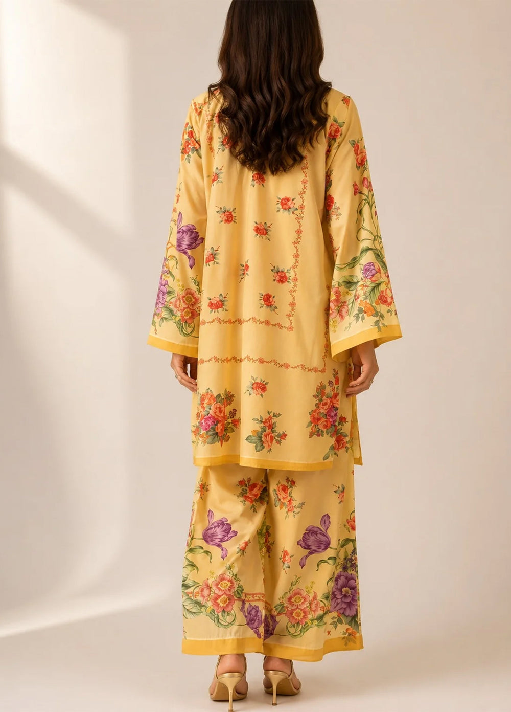 Saba Sumaiya Women RTW Printed Crepe Lawn 2 Piece Suit SS-78656 Whisteria - Casual Collection