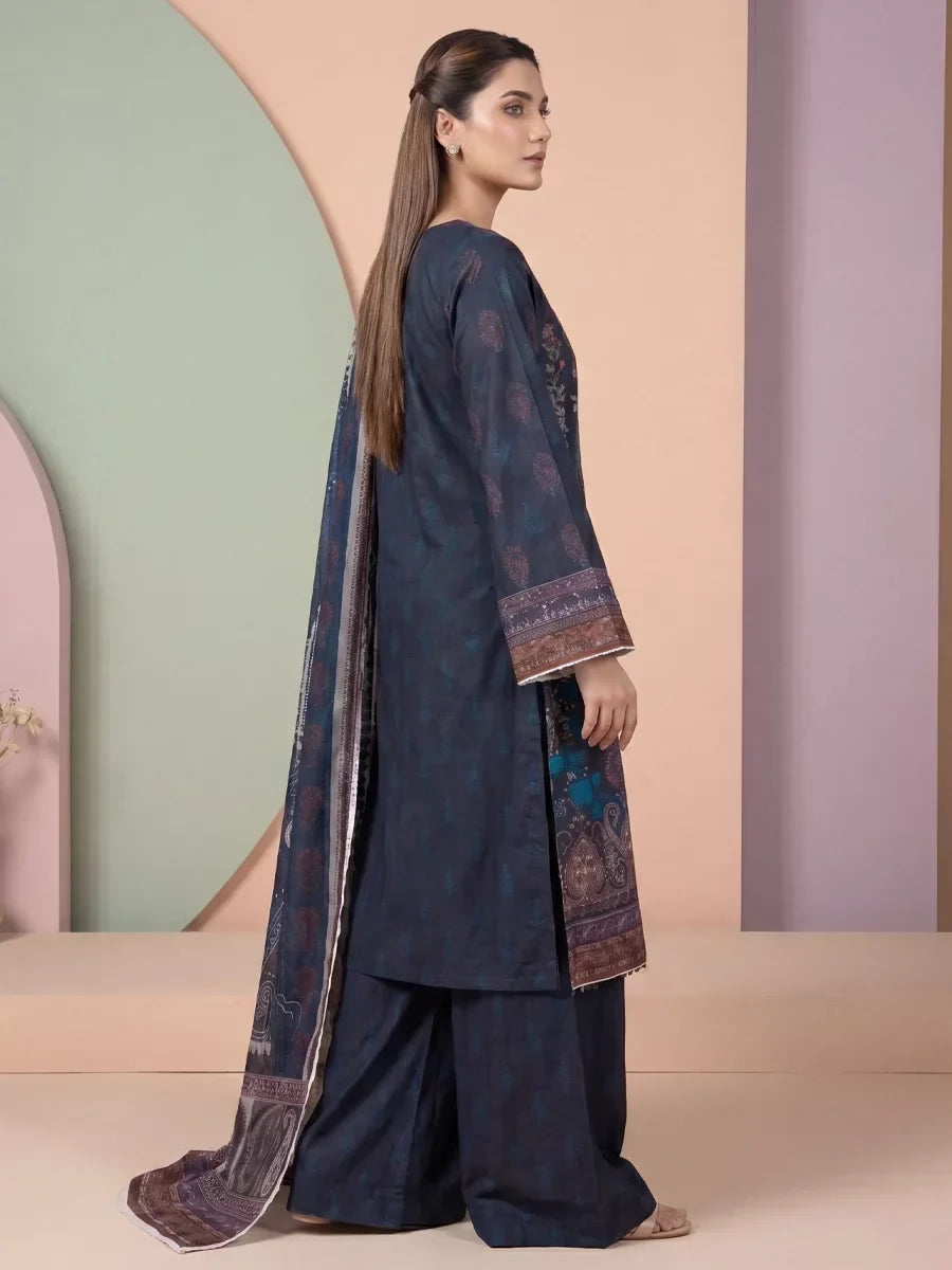 Salitex Women Unstitched Printed Lawn 3 Piece Suit SSW8U3P439 Casual Collection