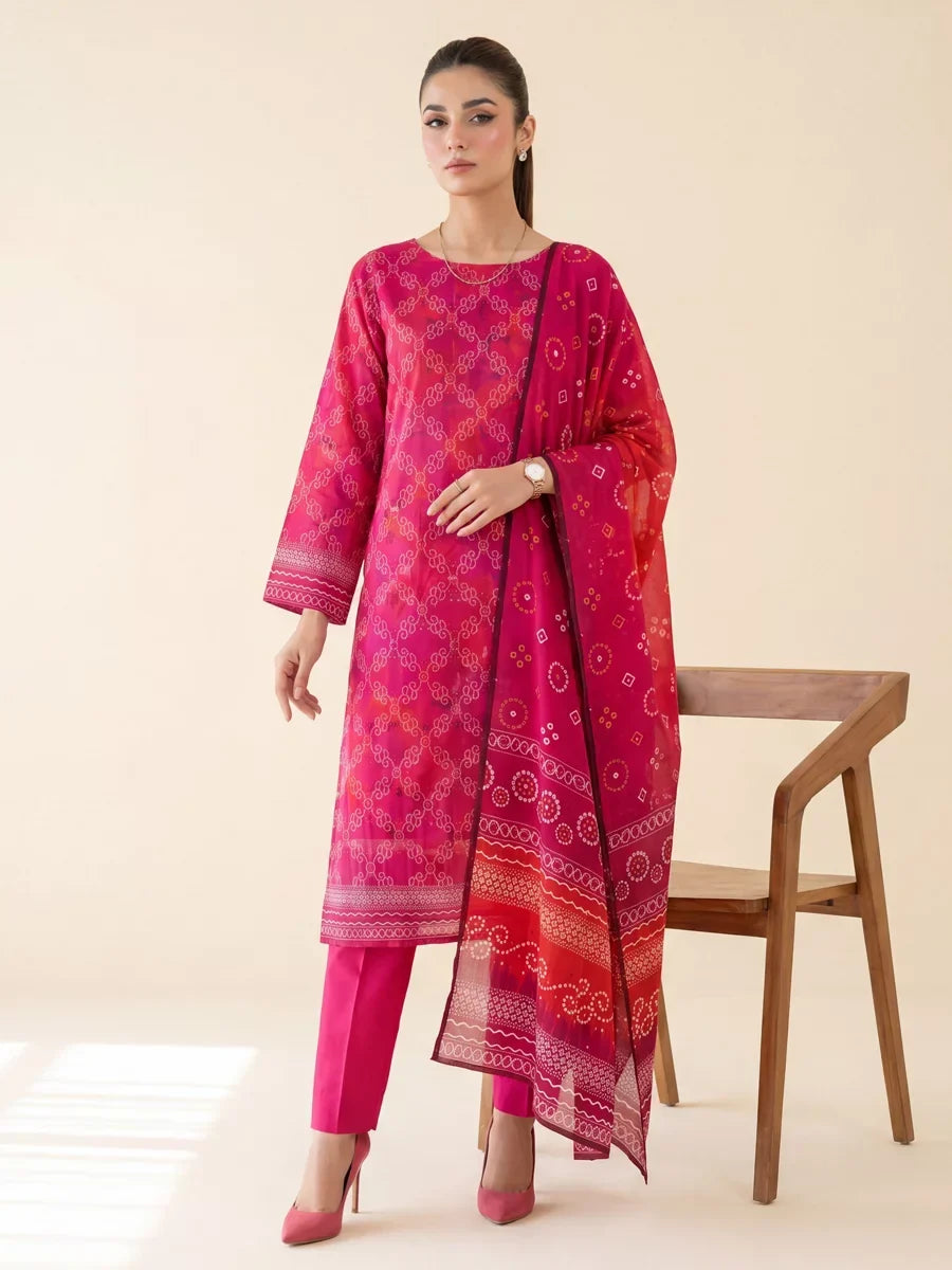 Salitex Women Unstitched Printed Lawn 3 Piece Suit SSW6U3P432 Casual Collection