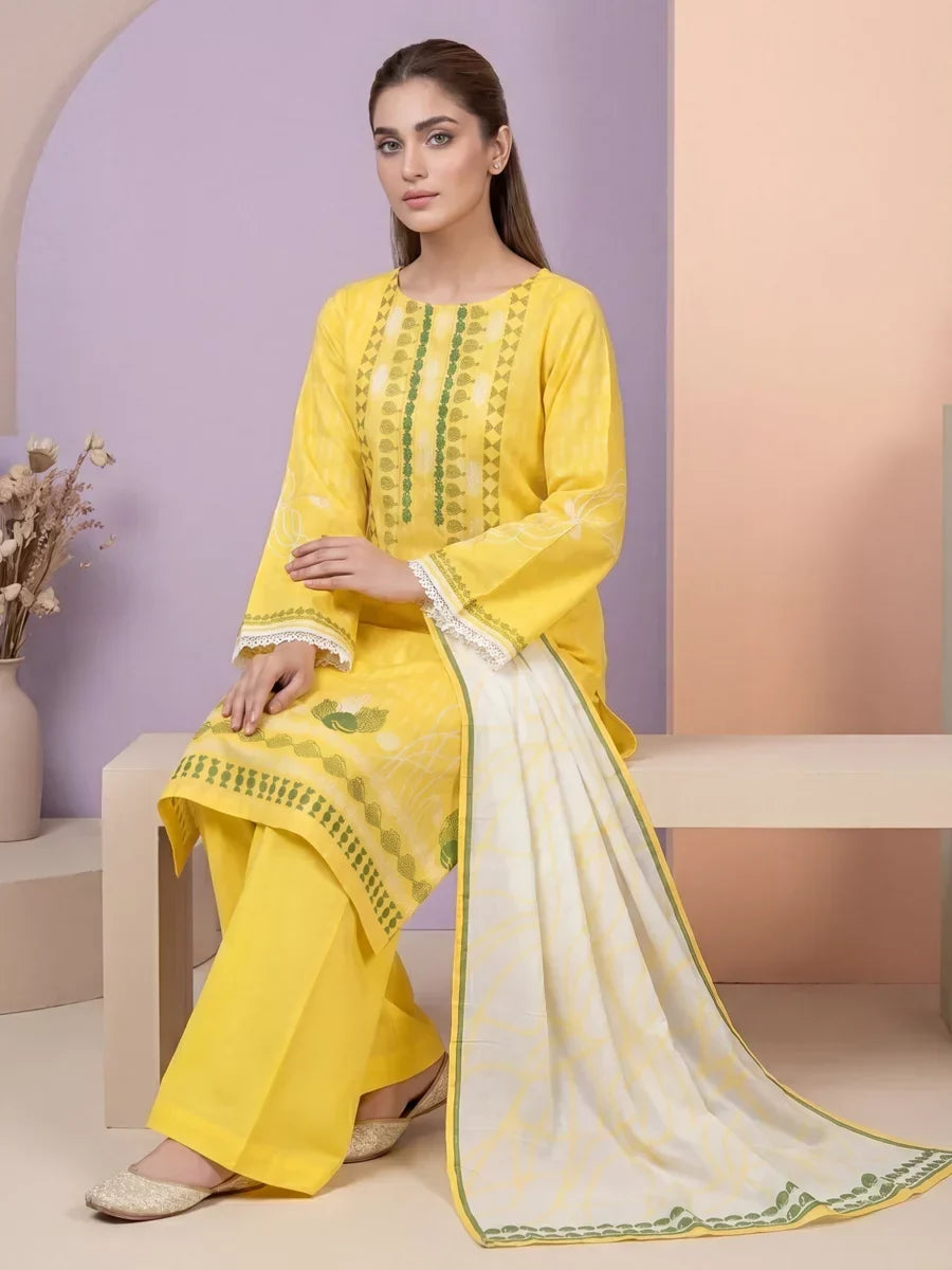 Salitex Women Unstitched Printed Lawn 3 Piece Suit SSW8U3P440 Casual Collection