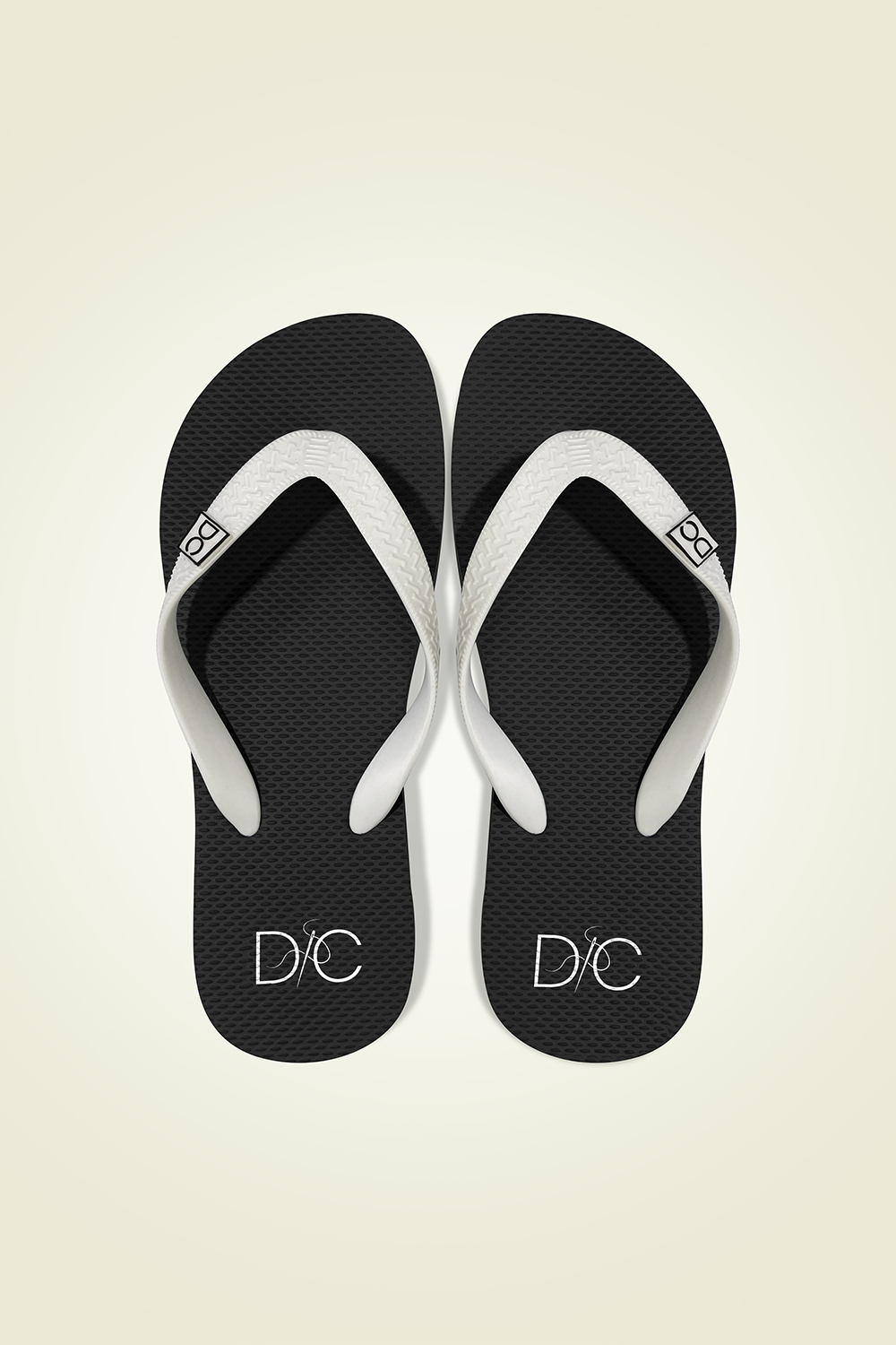 Divinely Crafted Women Flip Flops Black WFF-1225-BLK - Summer Collection