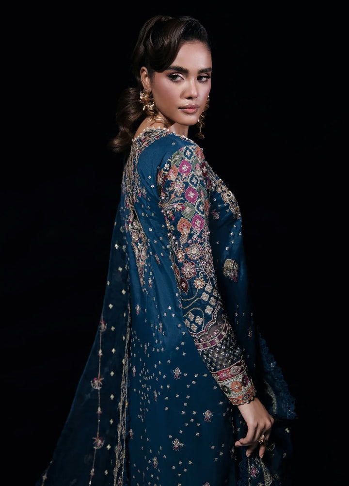 Florent Embroidered Raw Silk Suit Unstitched 3 Piece FL24R Dreamweave - Formal Collection