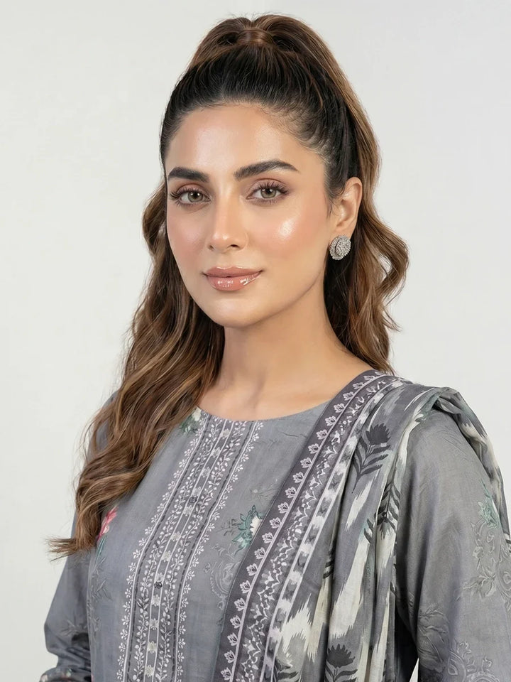 Salitex Unstitched Printed Lawn 3 Piece Suit SSW6U3P424 Summer Collection