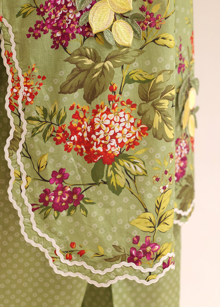 Riley Women RTW Embroidered Lawn 2 Piece Suit RL26RL Lime Grove - Casual Collection