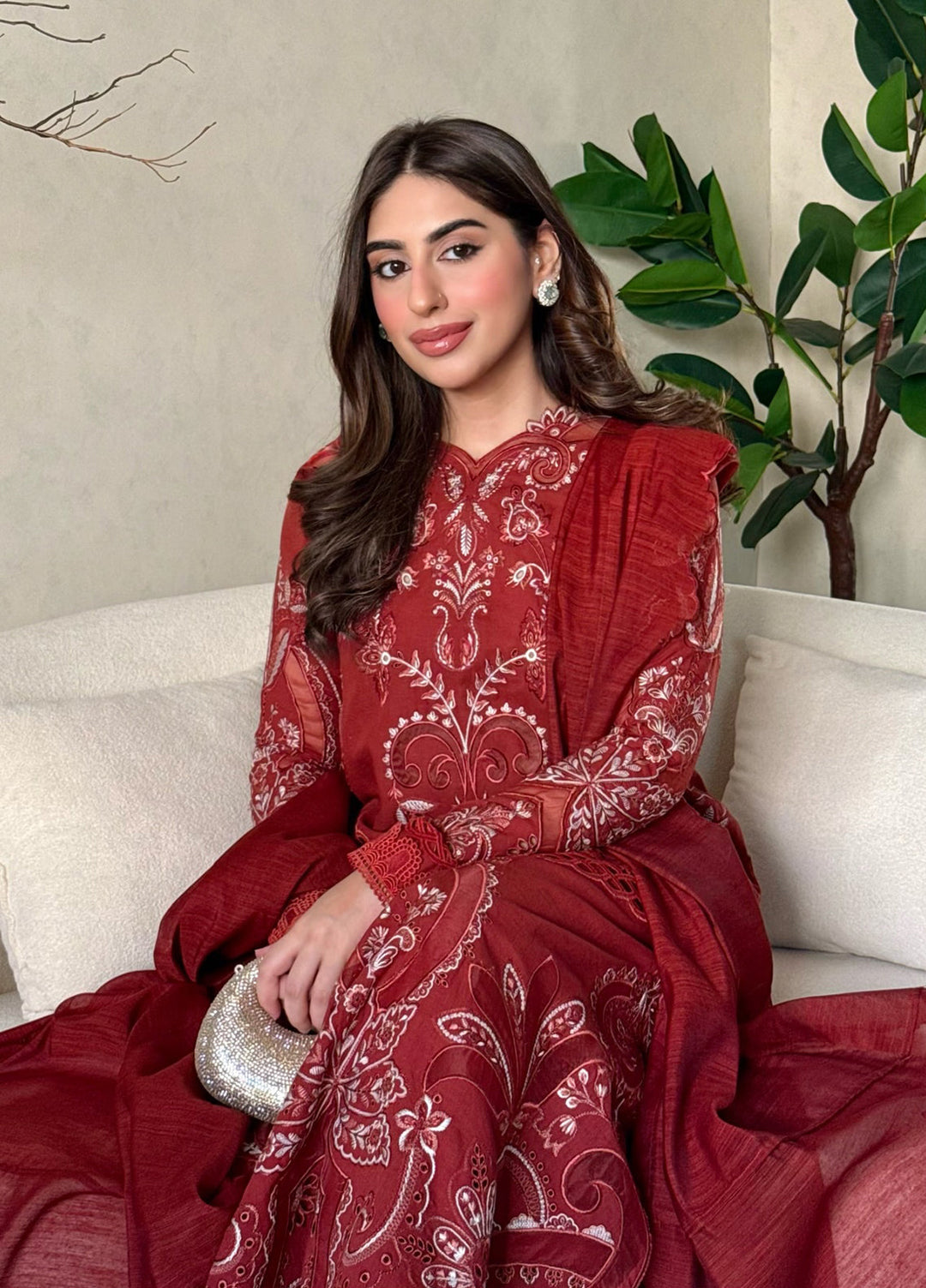 Summer Soiree by Zarposh Unstitched Embroidered Lawn 3 Piece Suit ZR26ULS Calyx - Festive Collection