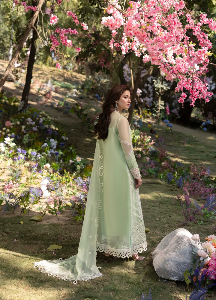 Sable Vogue Unstitched Embroidered Net 3 Piece Suit SV26UL SL-06-25 - Summer Collection