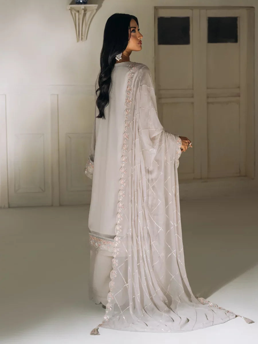 Salitex Unstitched Embroidered Chiffon 3 Piece Suit SUNS8CH519 Festive Collection