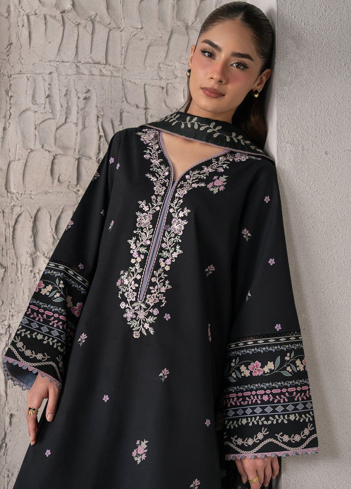 Selure by Seran Women Unstitched Printed Lawn 3 Piece Suit SN26ULS Odette D-08 - Casual Collection
