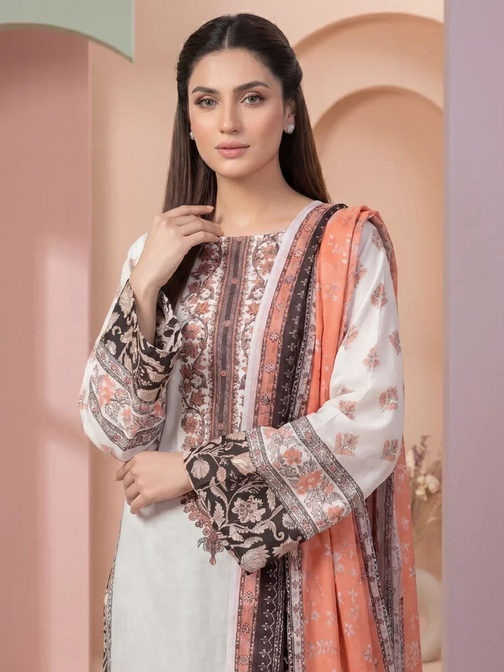 Salitex Women Unstitched Printed Lawn 3 Piece Suit SSW8U3P442 Casual Collection