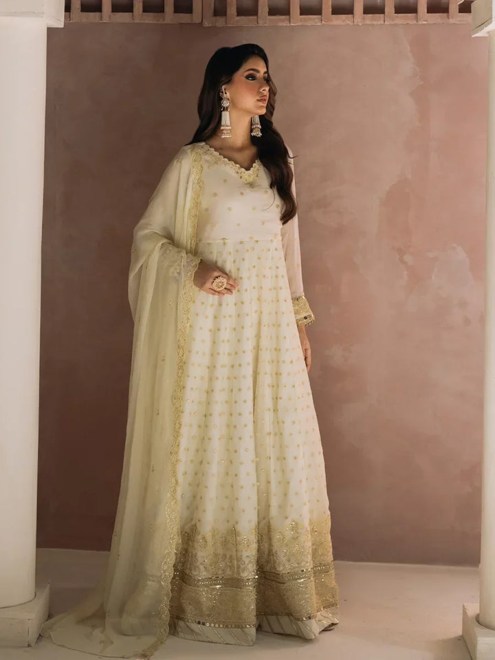Salitex Unstitched Embroidered Chiffon 3 Piece Suit SUNS8CH504 Festive Collection