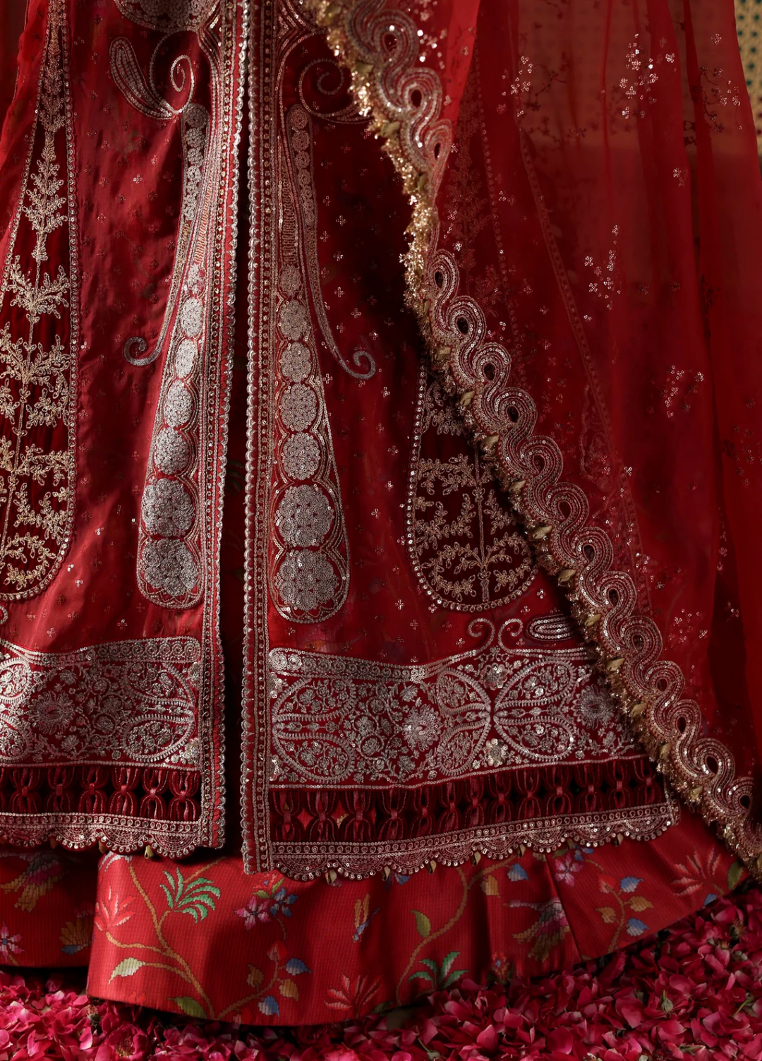 Sable Vogue Unstitched Embroidered Organza 3 Piece Suit SV26UL FC-02-25 - Summer Collection
