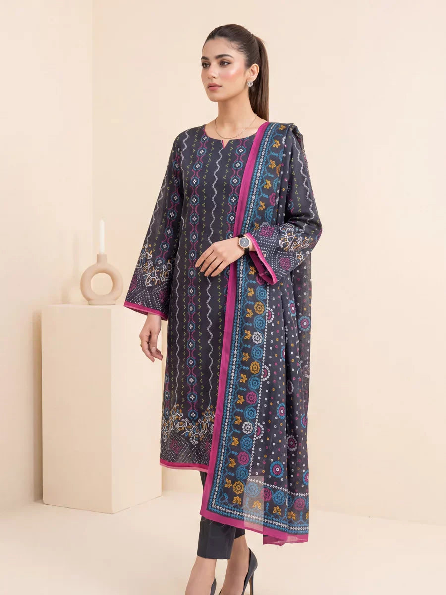 Salitex Women Unstitched Printed Lawn 3 Piece Suit SSW6U3P431 Casual Collection