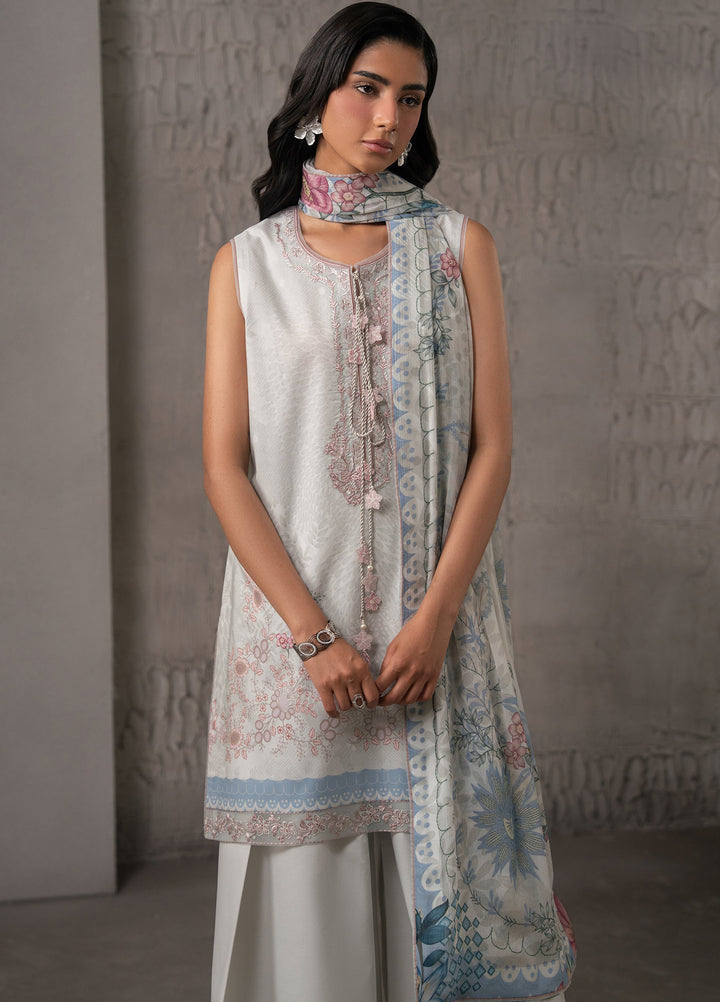 Selure by Seran Women Unstitched Printed Lawn 3 Piece Suit SN26ULS Avelore D-02 - Casual Collection