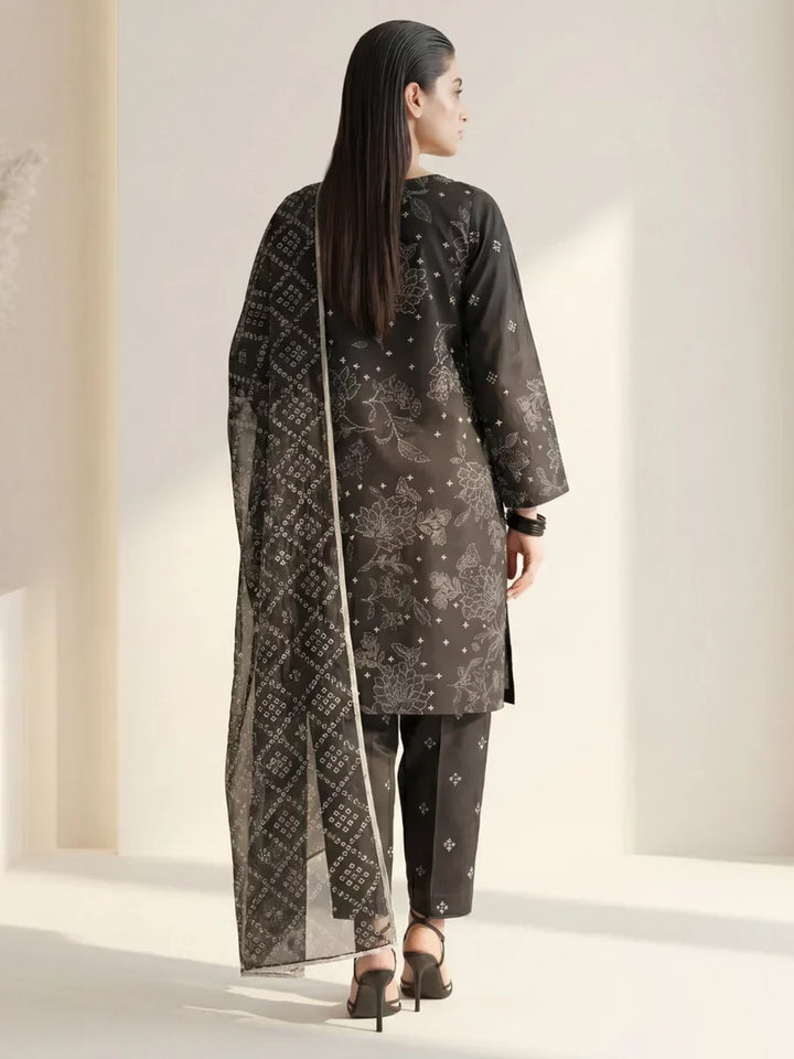 Salitex Unstitched Printed Lawn Silk 3 Piece Suit SUNS7ASI415 Casual Collection
