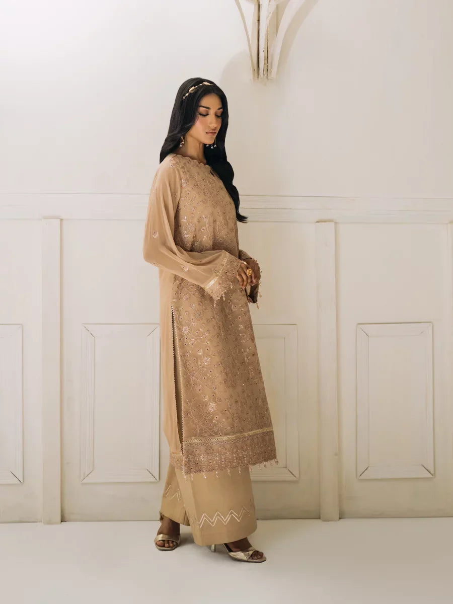 Salitex Unstitched Embroidered Chiffon 3 Piece Suit SUNS8CH509 Festive Collection