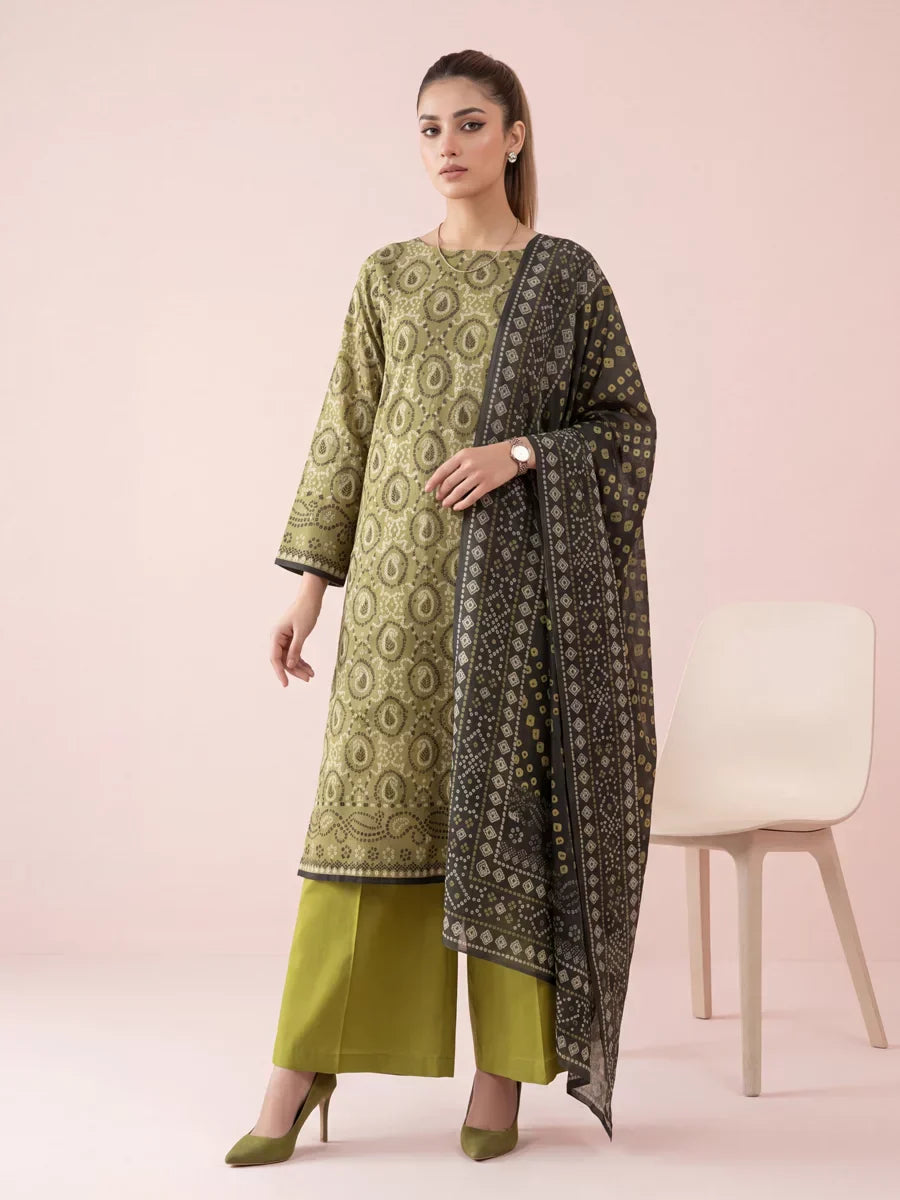 Salitex Women Unstitched Printed Lawn 3 Piece Suit SSW6U3P436 Casual Collection