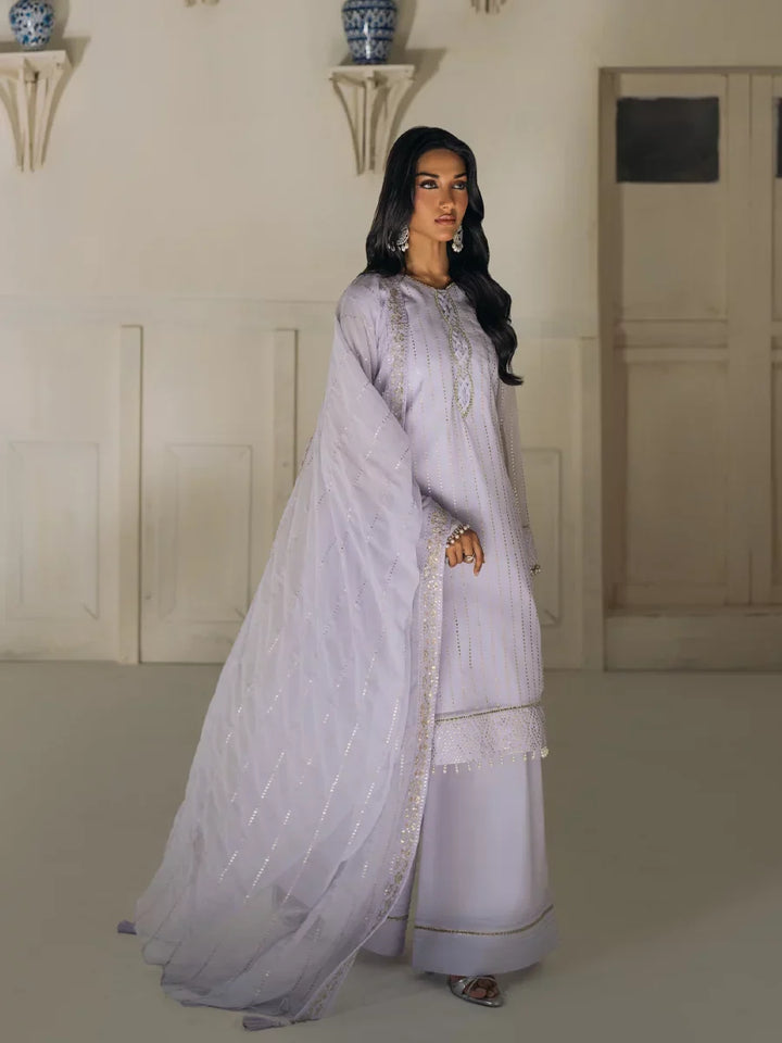 Salitex Unstitched Embroidered Chiffon 3 Piece Suit SUNS8CH502 Festive Collection