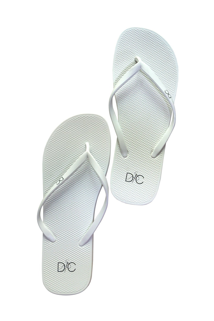 Divinely Crafted Women Flip Flops White WR-WHT - Summer Collection