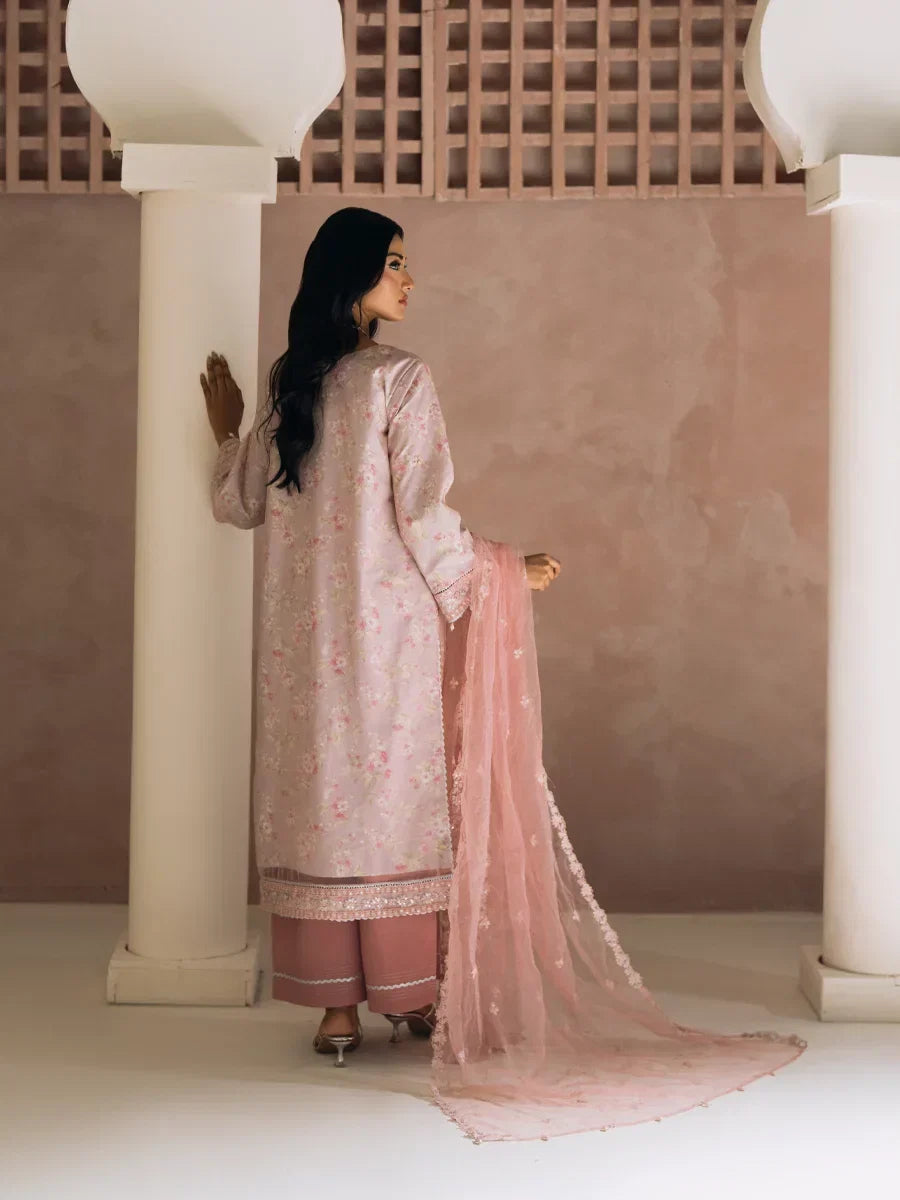 Salitex Unstitched Embroidered Chiffon 3 Piece Suit SUNS8CH522 Festive Collection