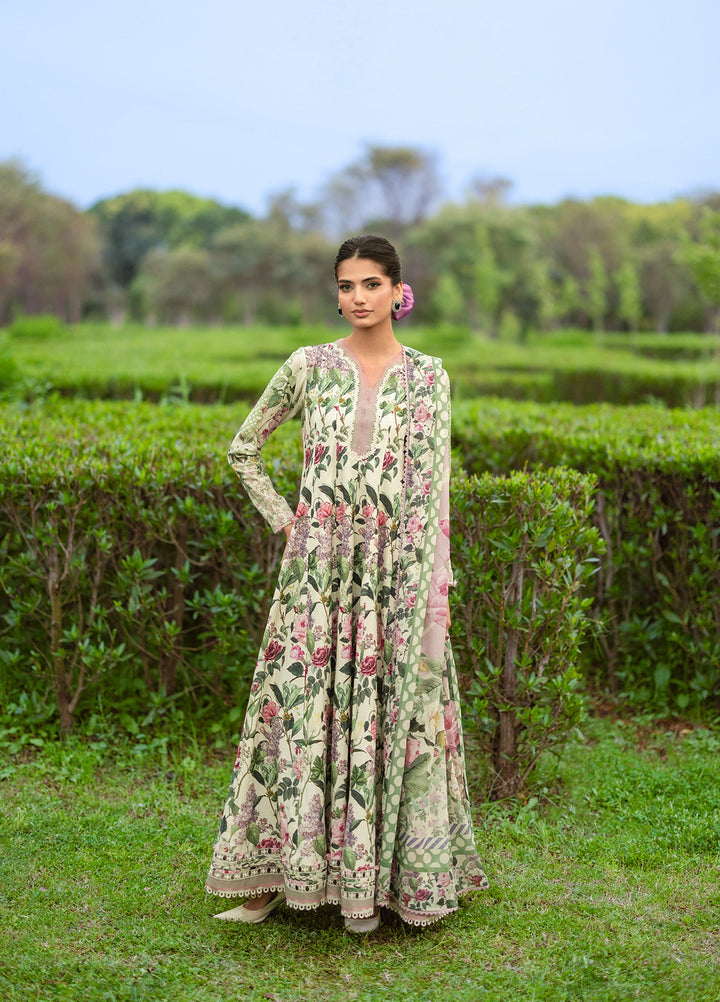 Bridgerton by Elaf Unstitched Printed Lawn 3 Piece Suit EL26ULB EPB-3B - Summer Collection