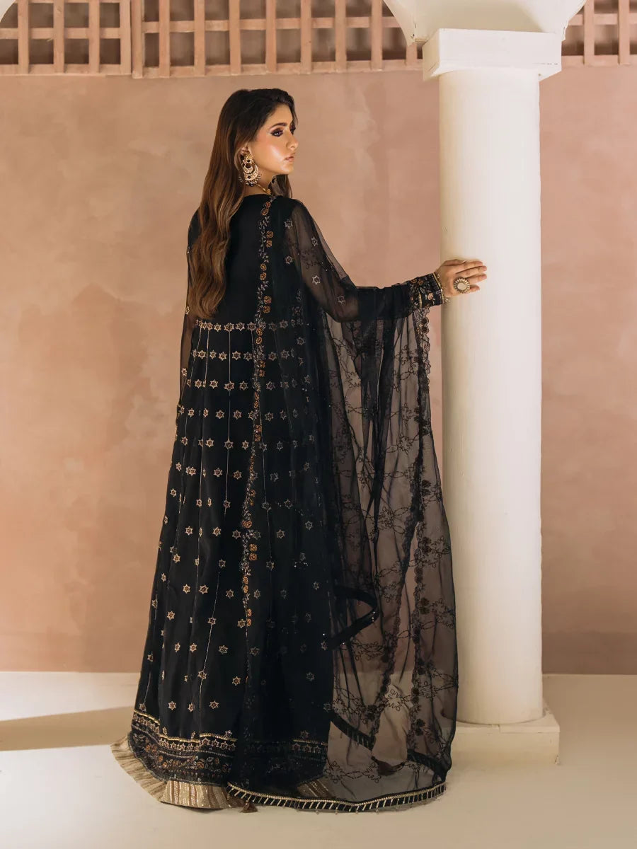 Salitex Unstitched Embroidered Chiffon 3 Piece Suit SUNS8CH521 Festive Collection