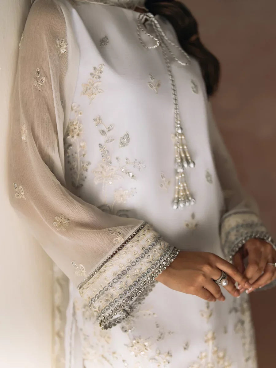 Salitex Unstitched Embroidered Chiffon 3 Piece Suit SUNS8CH503 Festive Collection
