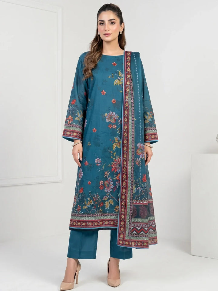 Salitex Unstitched Printed Lawn 3 Piece Suit SSW6U3P425 Summer Collection