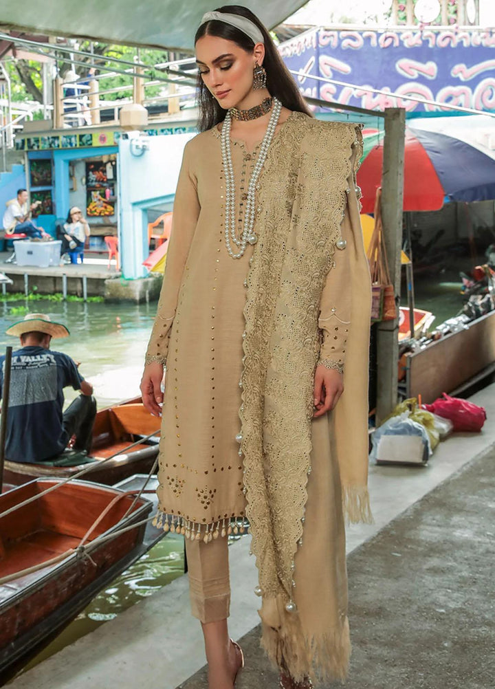 Bazaar By Nureh Embroidered Khaddar Suits Unstitched 3 Piece NU22BM NW-76 - Winter Collection