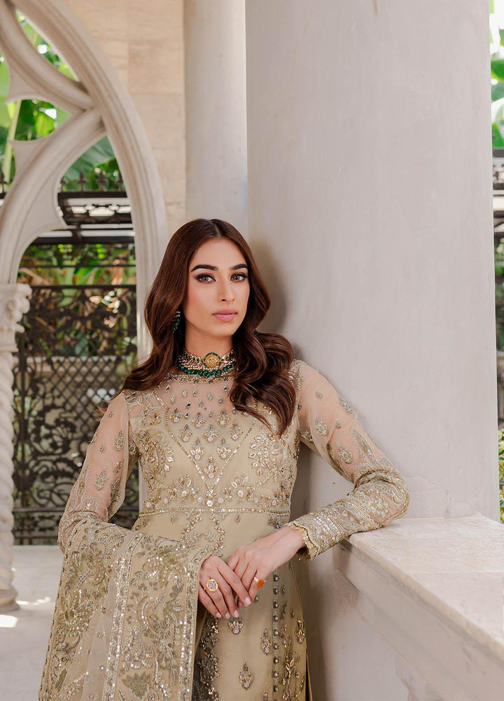 Gulaal Luxury Embroidered Organza 3 Piece Dress GL22LP-1 05 Warina