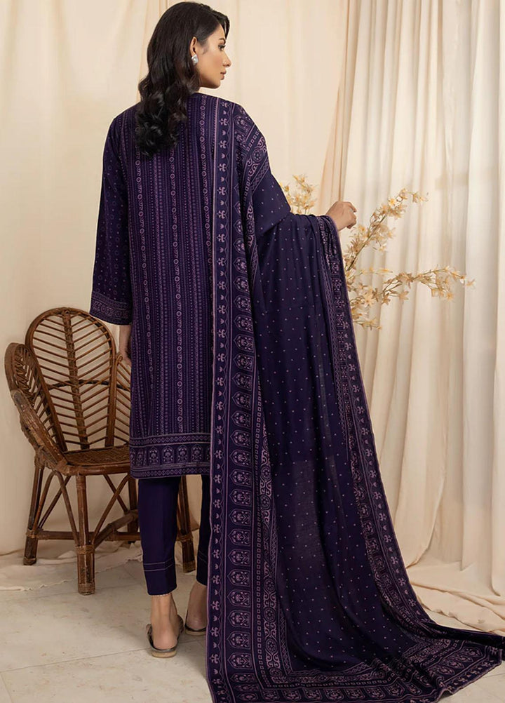 Lakhany Printed Cashmere Wool Suits Unstitched 3 Piece LSM22CV CVC-1007-C - Winter Collection