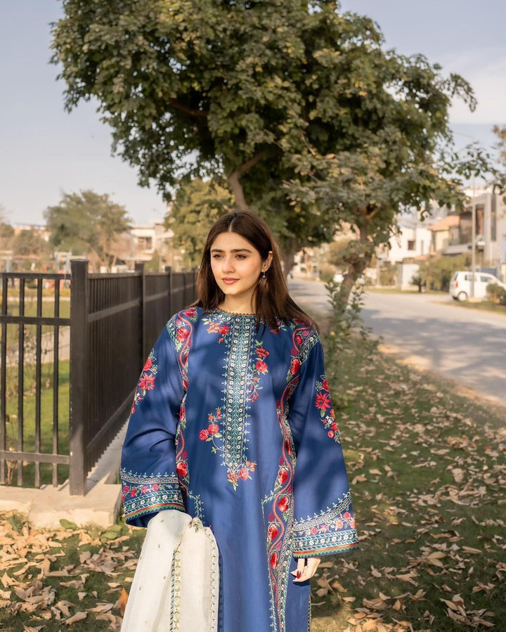 Zara Shahjahan Embroidered Lawn Suits Unstitched 3 Piece ZS24SS D-6B Jiya - Summer Collection