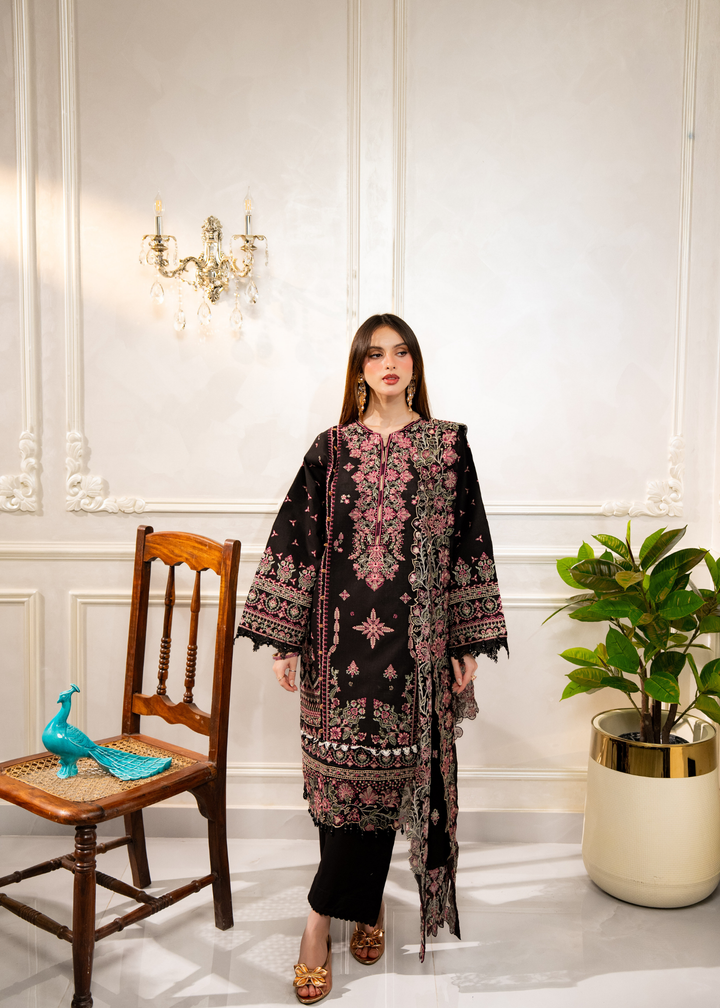 Aria By Meerak RTW Embroidered Lawn 3 Piece Suit Lael Festive Collection