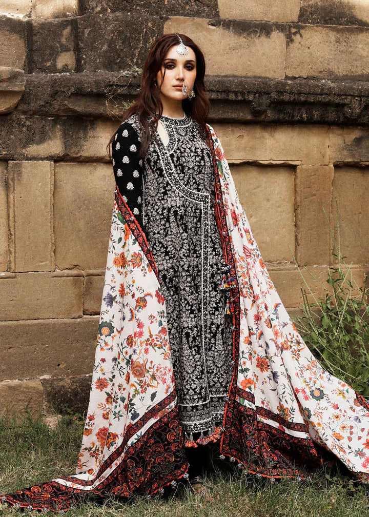 Hussain Rehar Embroidered Karandi Suits Unstitched 3 Piece HRR23KW Vanta - Winter Collection