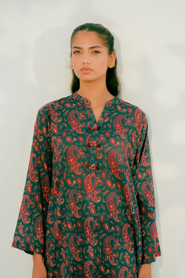 Dhaga Women Pret Printed 2 Piece Lawn Matching Separate FW24DSP001 - Summer Collection