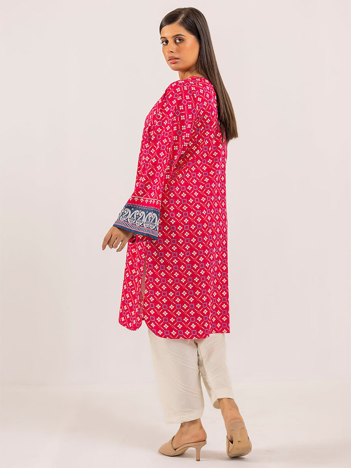 Salitex Women Printed Cotton 1 Piece Shirt CPS24LFT031 - Winter Collection