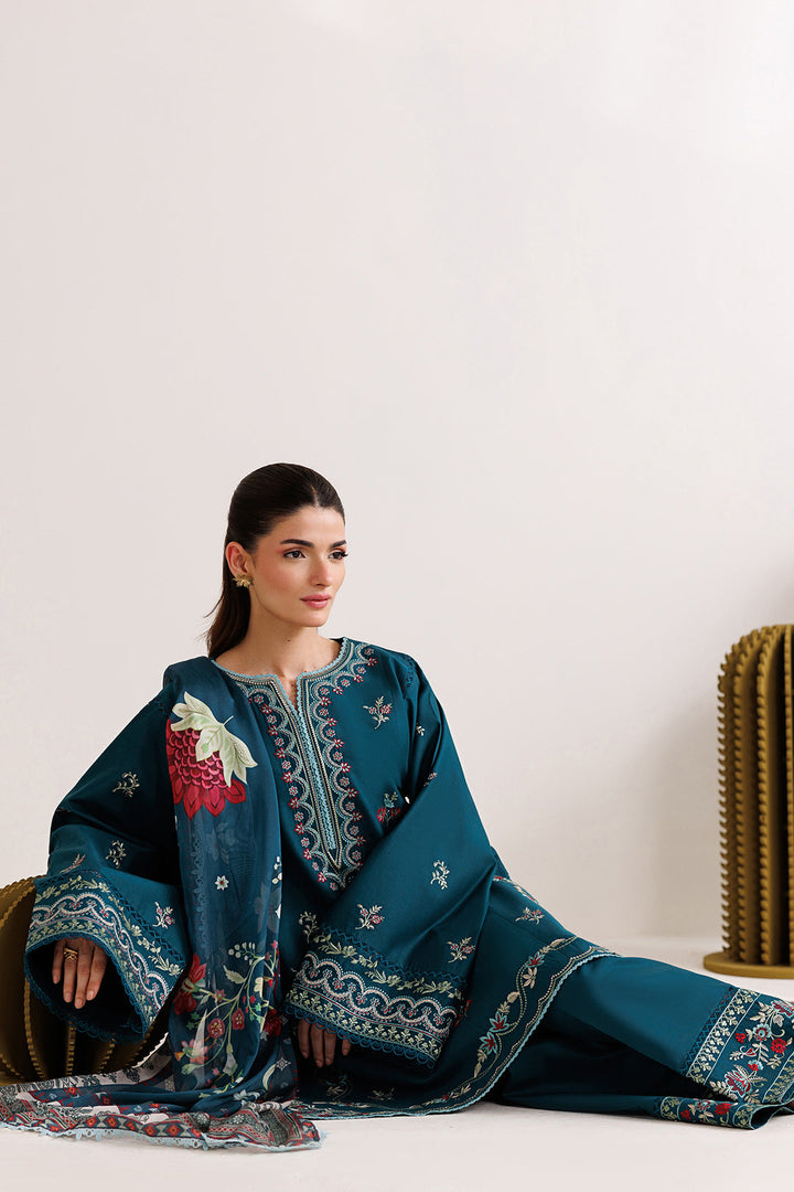 Mistfall by Panache Apparel RTW Embroidered Cotton 3 Piece Suit lunea Eid Collection